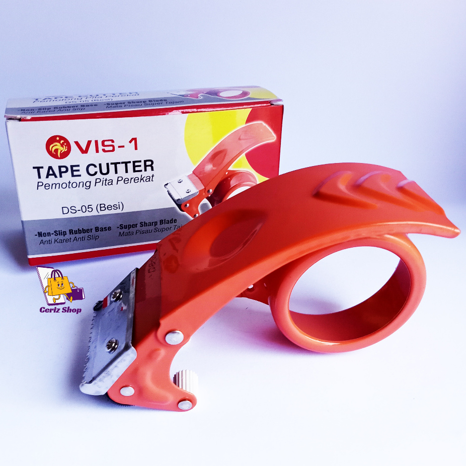

VIS-1 Tape Cutter Besi [DS-05] / Alat Pemotong Lakban