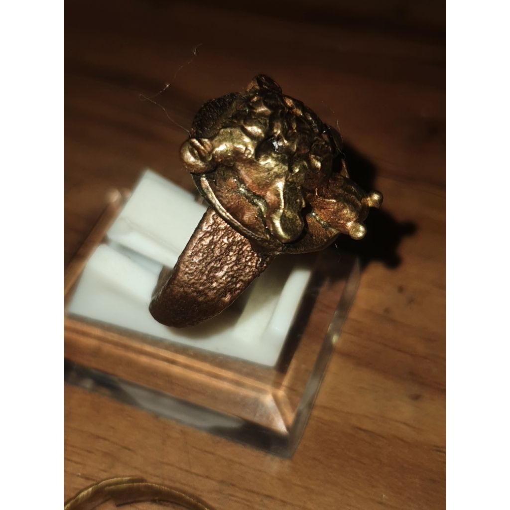 CINCIN TEMUAN SUNGAI BRANTAS ASLI UKIR KURAKURA