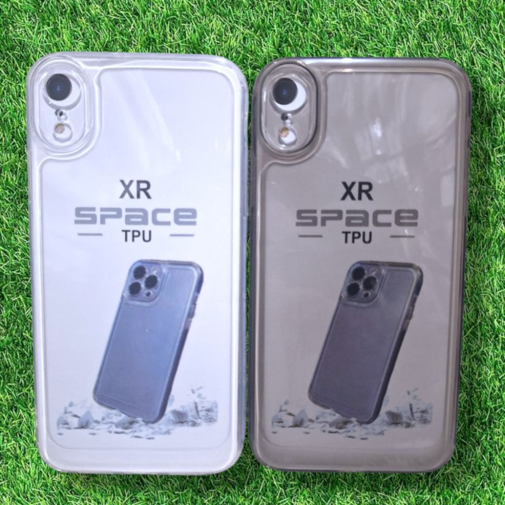 Softcase Casing iphone XR BENING Trasparan Pelindung belakang HP+Camera