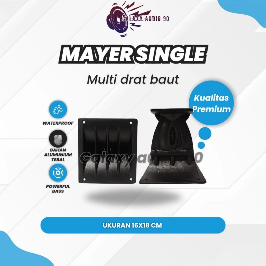 HORN TWEETER/CORONG TWEETER/HORN LINE ARRAY/MAYER SINGLE 16×18CM