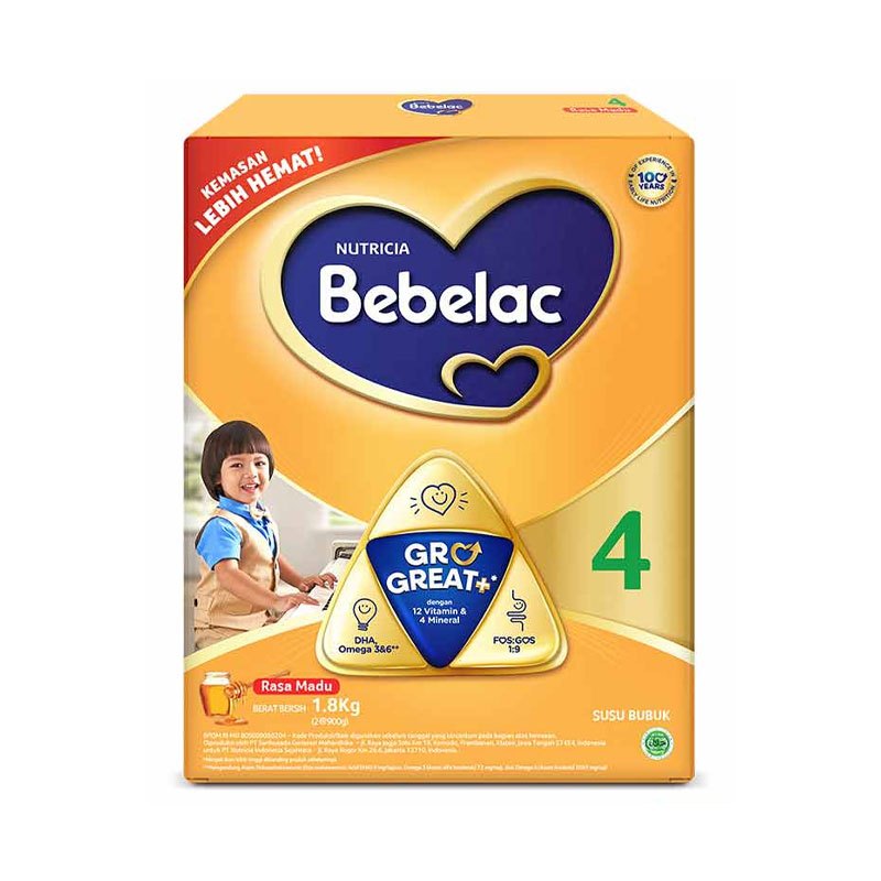 

bebelac 4 rasa madu vanilla 1800gr