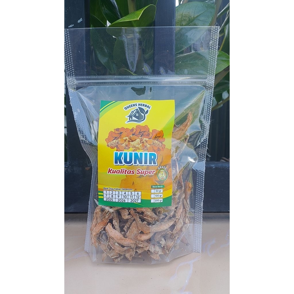 

KUNIR KERING/KUNYIT KERING 100GRAM KWALITAS PREMIUM