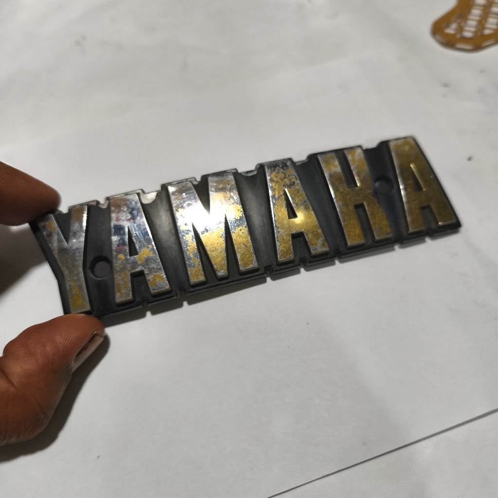 emblem tangki LH Yamaha RX 135 RX king original
