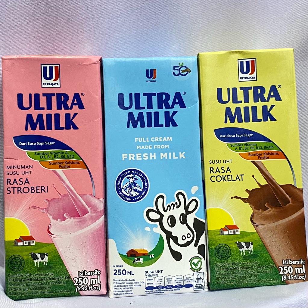 

SUSU ULTRA MILK UHT 250ML TERMURAH PROMO HARGA GROSIR