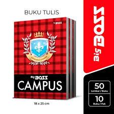 

Gramedia Batam - BigBoss Buku Tulis Campus B5 isi 50 Lembar 1 Pack