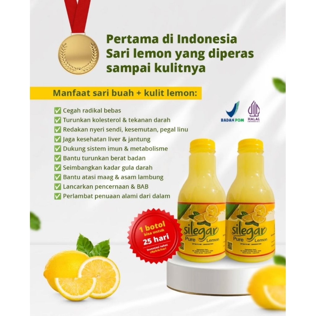 

Pure Lemon Garut/Sari Lemon juice/Air Lemon Murni/Lemon Extrak