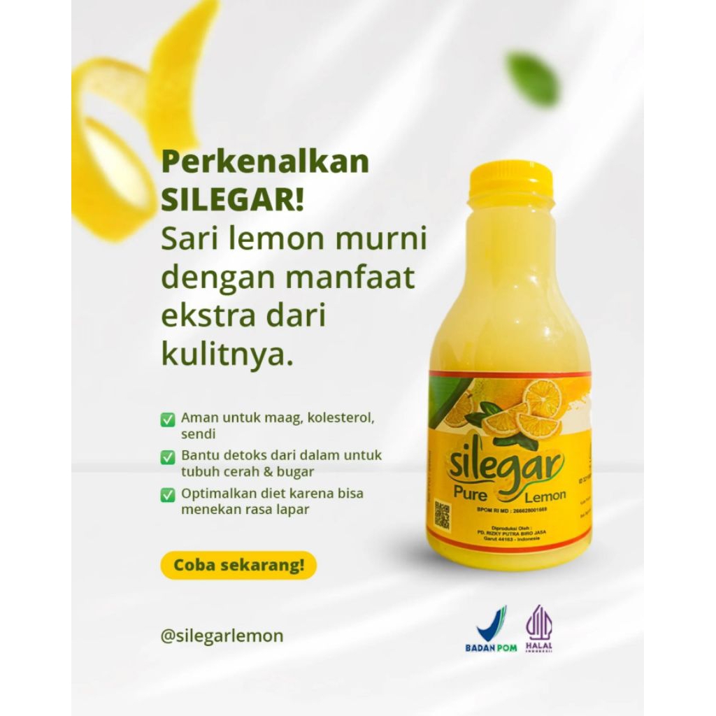 

Pure Lemon Garut/Sari Lemon Juice/Air Lemon extrak