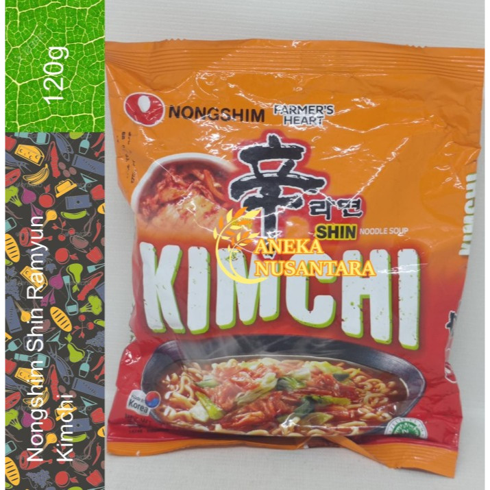 

Nongshim Shin Ramyun Kimchi 120g Made in Korea Mi Ramen Rasa Kimchi Promo