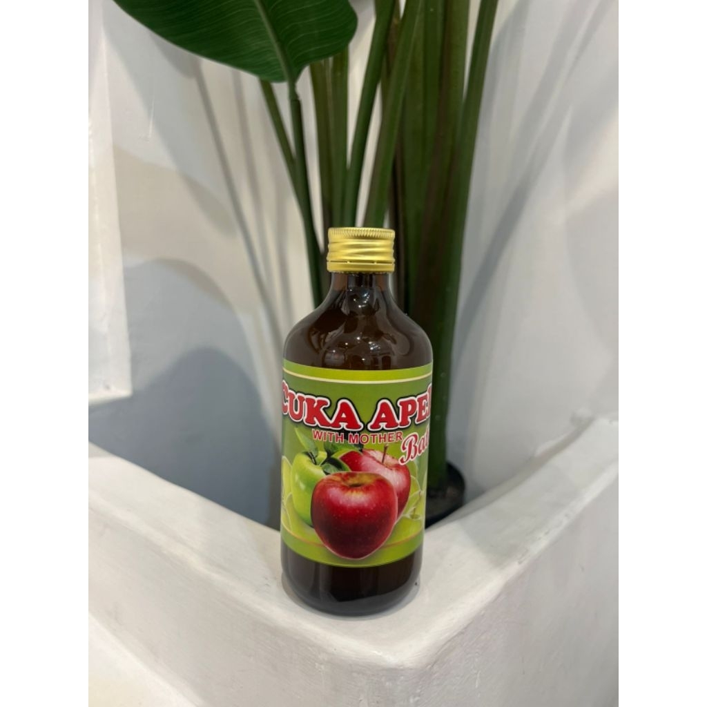 

cuka apel batu premium(apple cider vinegar) with mother 325ml