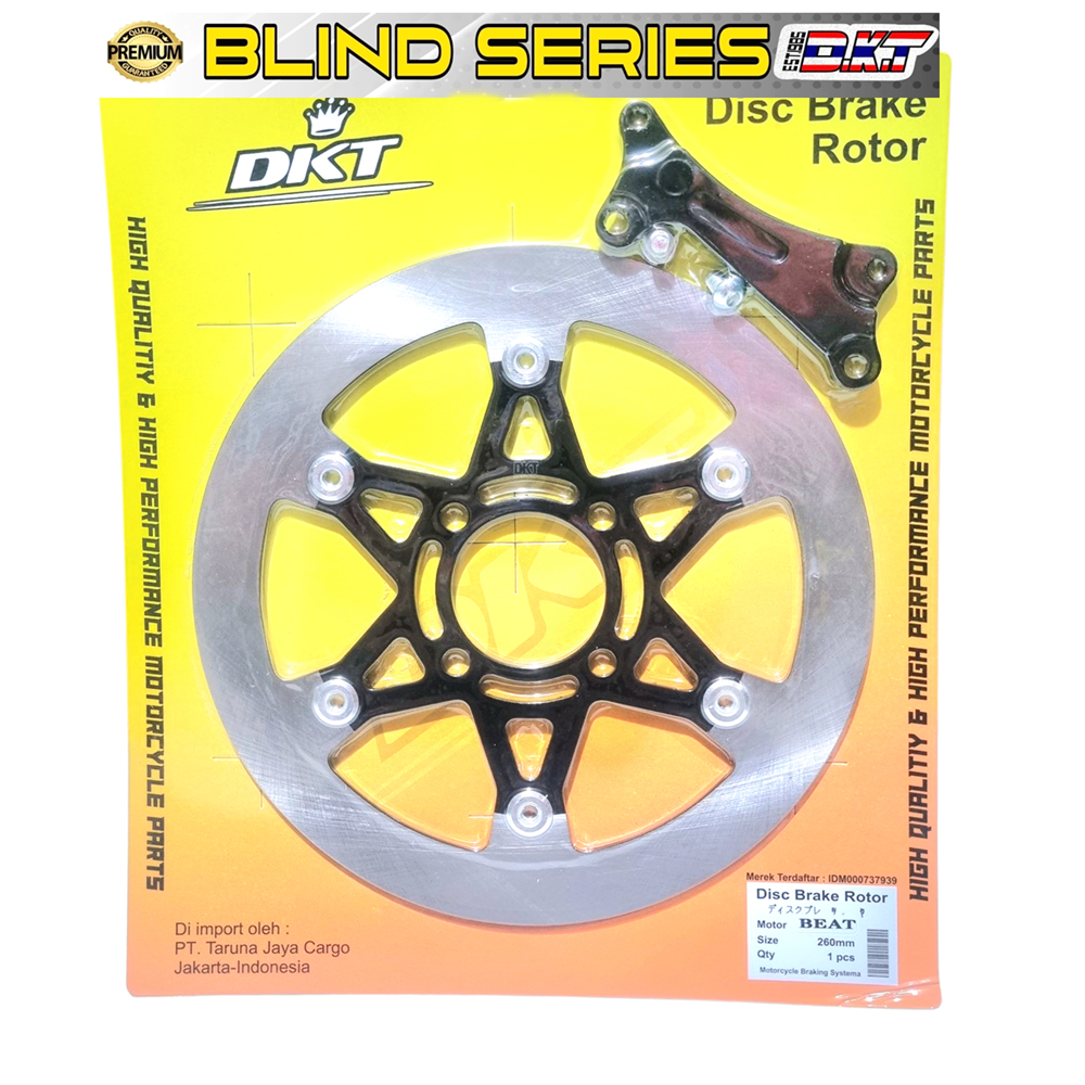 DISC BRAKE 260MM BEAT DELUXE-BEAT KARBU-BEAT F1-BEAT POP-BEATSTREET-BEAT ESP F1 NEW DISC BRAKE CAKRA