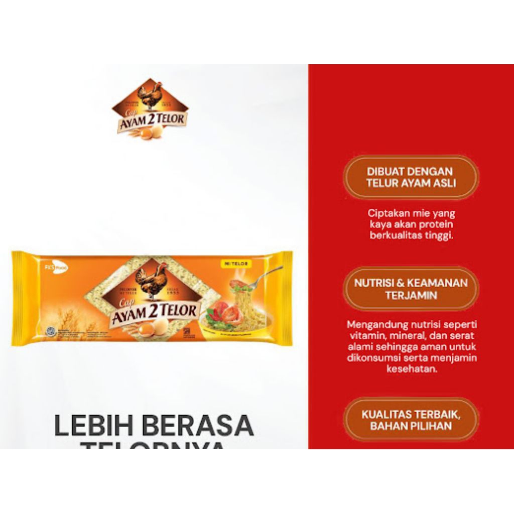 

Mi Cap Ayam 2 Telor - Original - 1 Karton - 20 Pcs8- 200gr