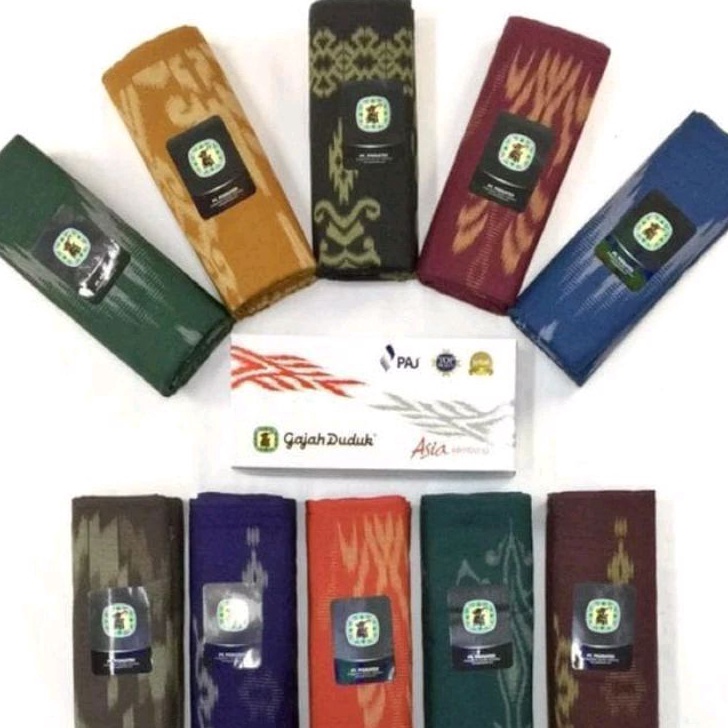 Trendy sarung gajah duduk asia kembang premium sarung gajah duduk asia kembang harga grosir