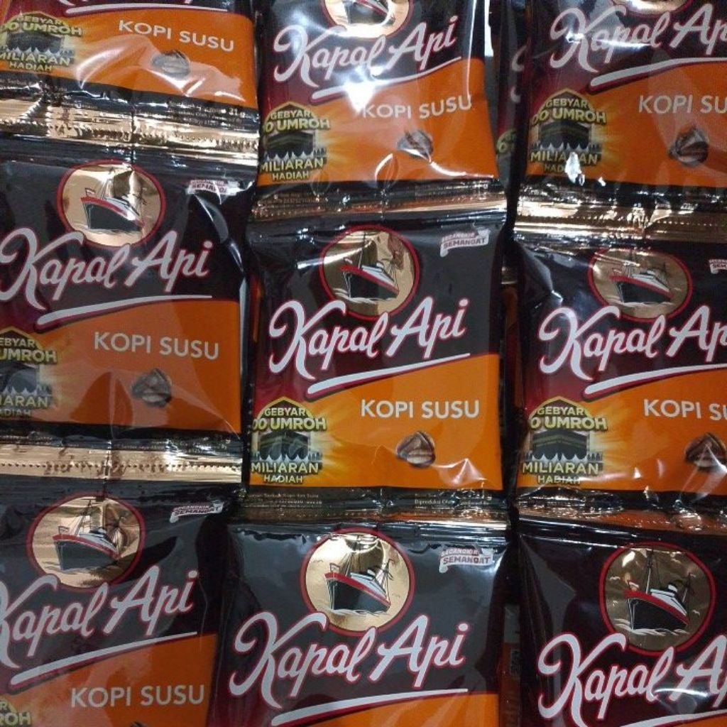 

3 Renteng kopi kapal api susu (3rtngx30pcsx31gr)murah promo