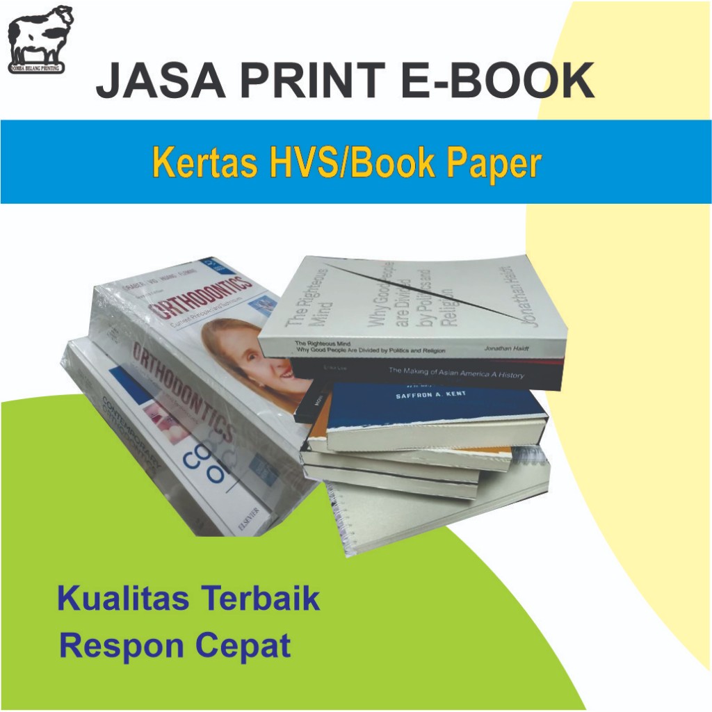 

Print/Foto Copy Cetak Buku A5 B5 A4 Bahan Book Paper Dan Hvs Print Murah