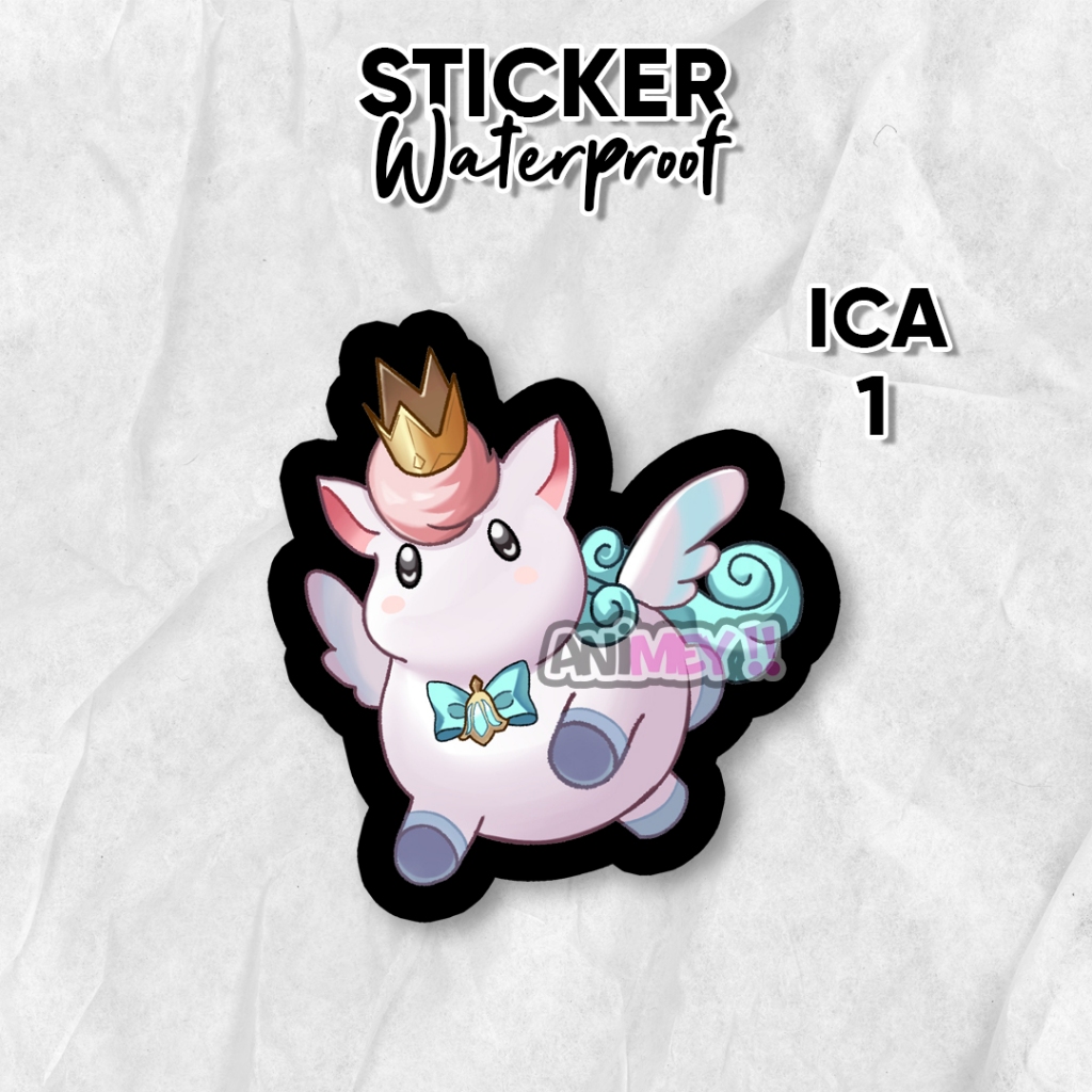 

Stiker Little Ica Game Honkai Star Rail / Sticker Anime Waterproof