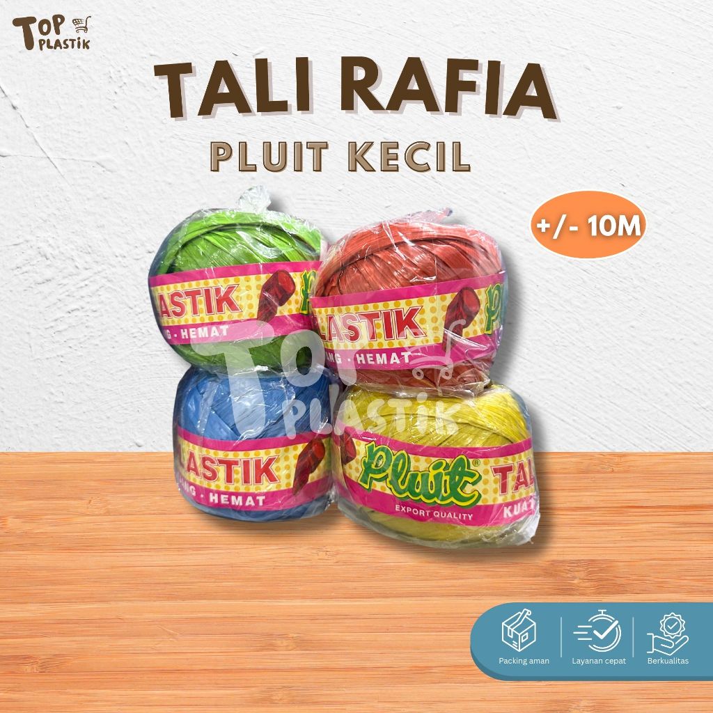 

Tali rafia Pluit 50gr tidak mudah putus