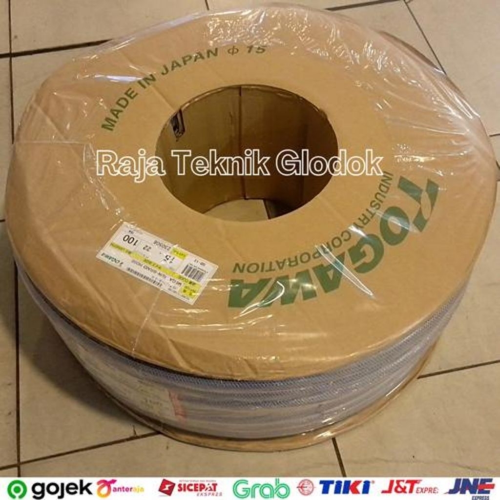 Selang Benang Togawa 5/8 Inch (15 x 22MM) 1Roll 100 Meter Made in Jpn