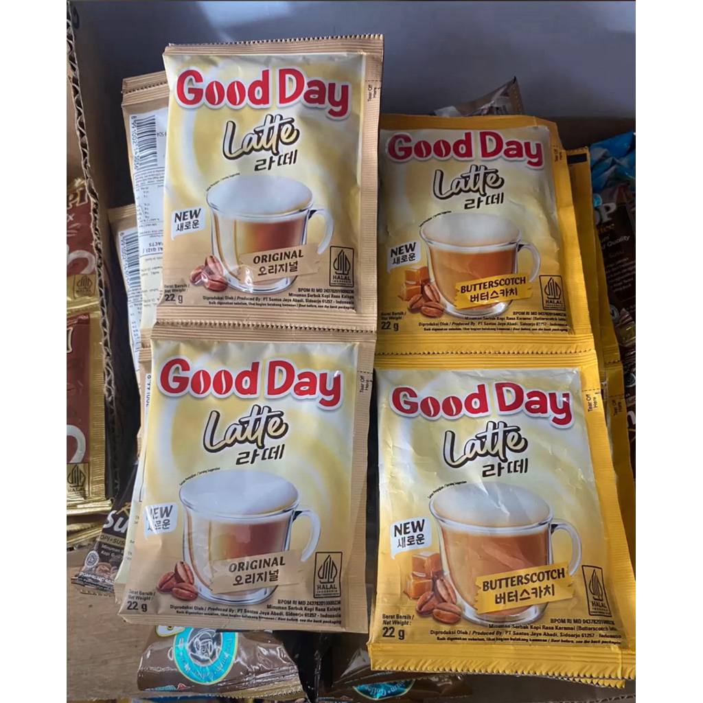 

Good Day Latte Korea 22gram renteng