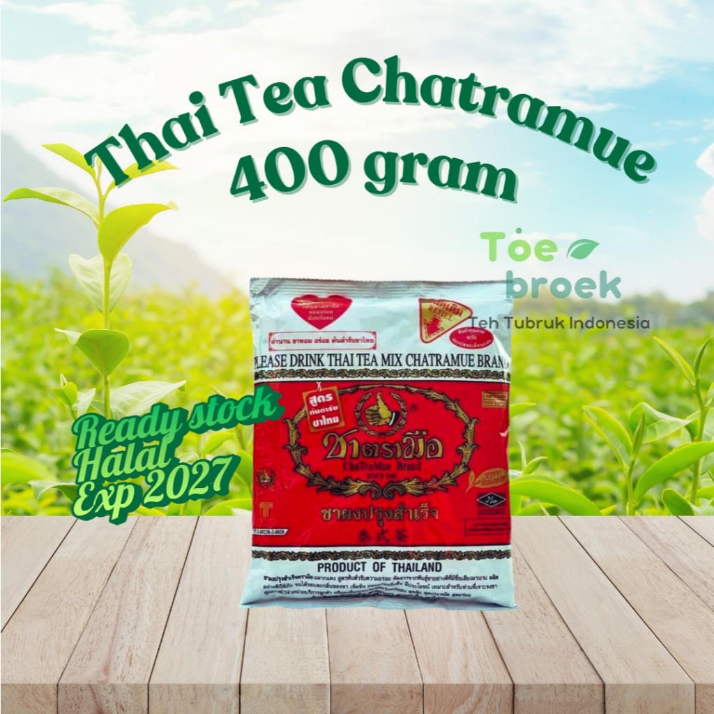 

Thai Tea Chatramue 400gr exp 2027 | TEH TUBRUK INDONESIA
