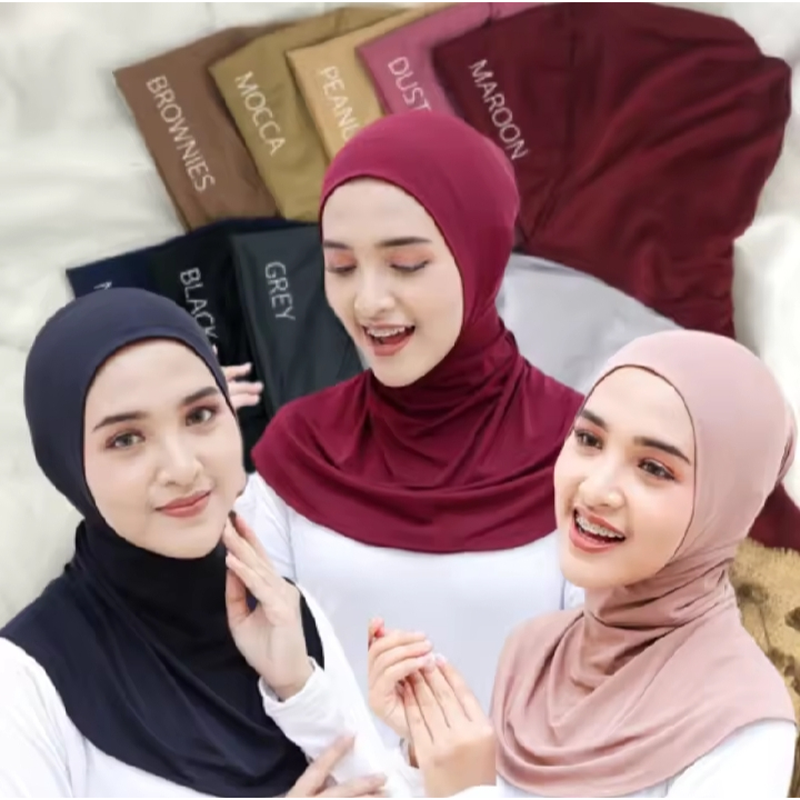 Ciput ninja malay,inner hijab malay,inner ninja,ciput anti pusing