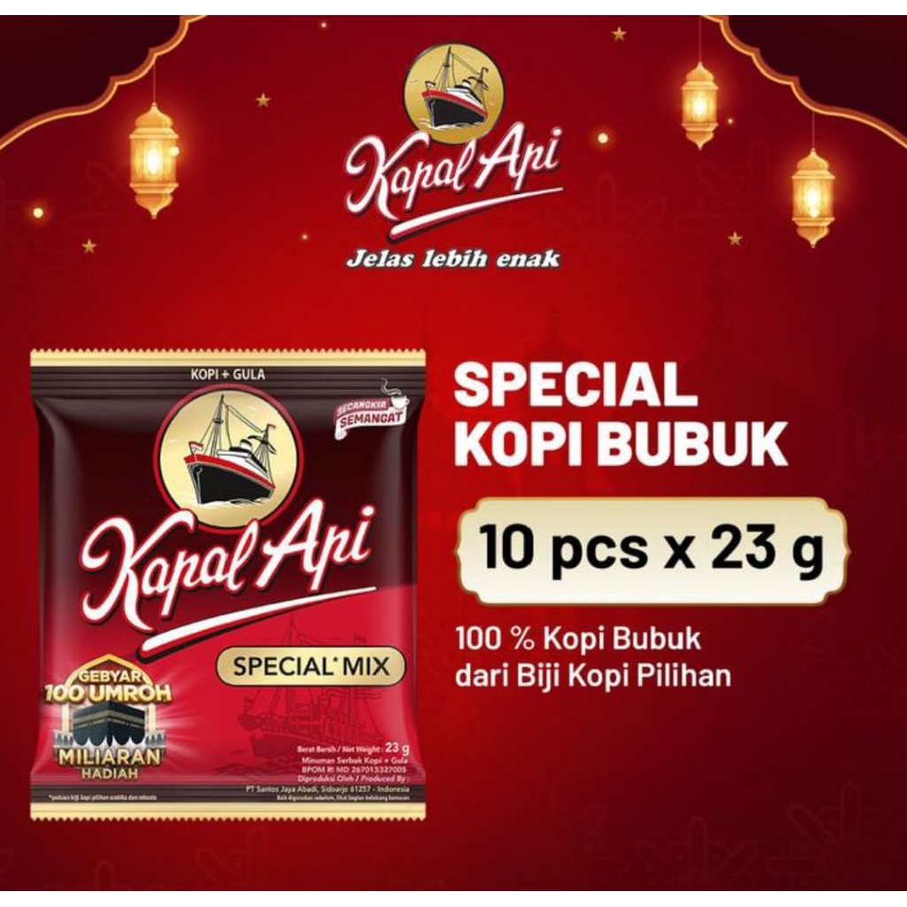 

kapal api spesial mix 23g