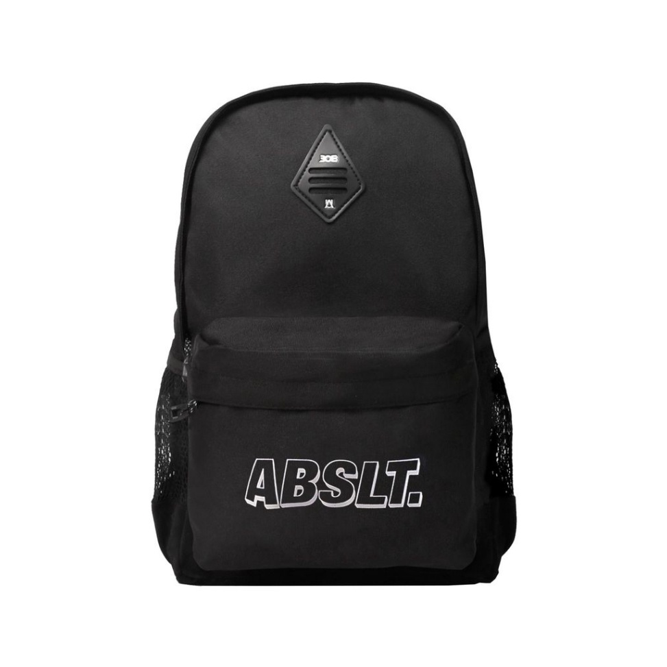 38 Absltunscrd  BACKPACK  TAS RANSEL BAG LAPTOP ABSLT WHITE SHADOW  Black KODE G5I6