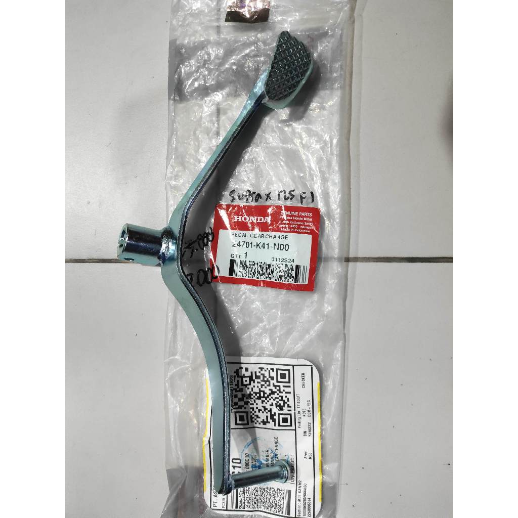 pedal operan gigi supra x125 fi ori