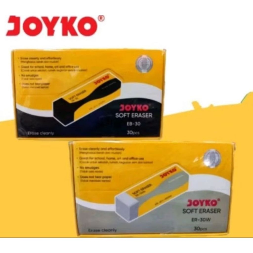 

(1pcs)Penghapus Eraser Joyko Kecil 526-B40BL-CUCIGUDANG