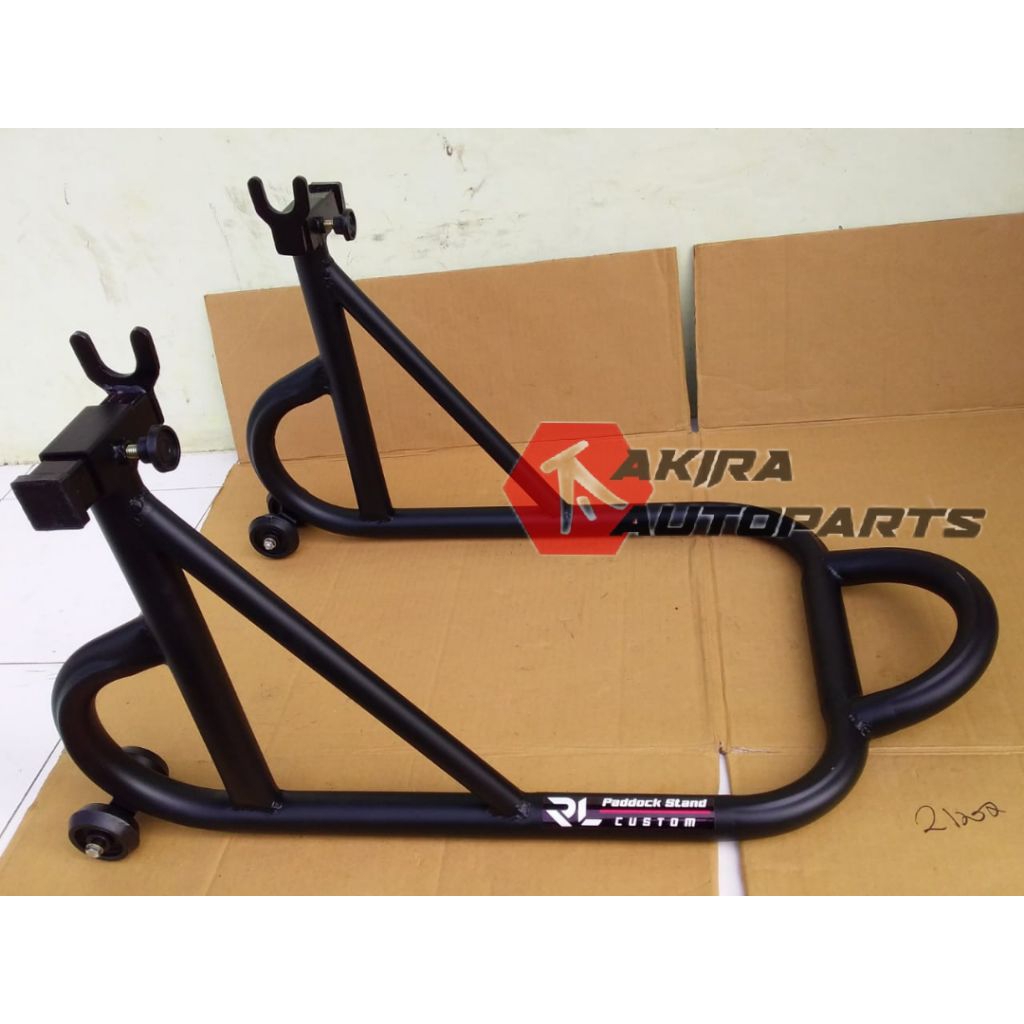 Standar Paddock Pedok Motor Universal Buat Ninja RR/ Vixion/ R15/ R25/ CB 150R/ CB250/ Tiger/ RX Kin