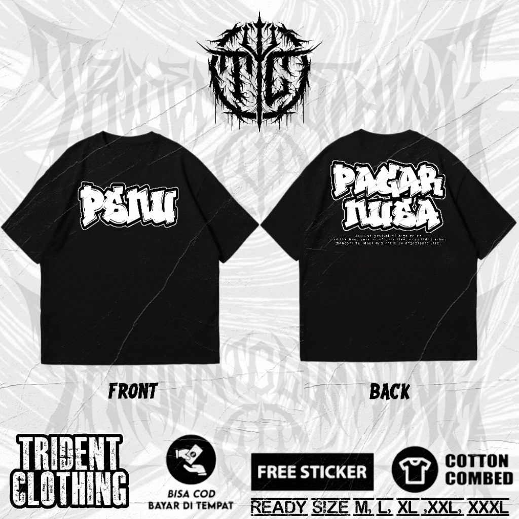 KAOA PAGAR NUSA DISTRO | KAOS PAGAR NUSA SIMPEL | KAOS PAGAR NUSA CASUAL