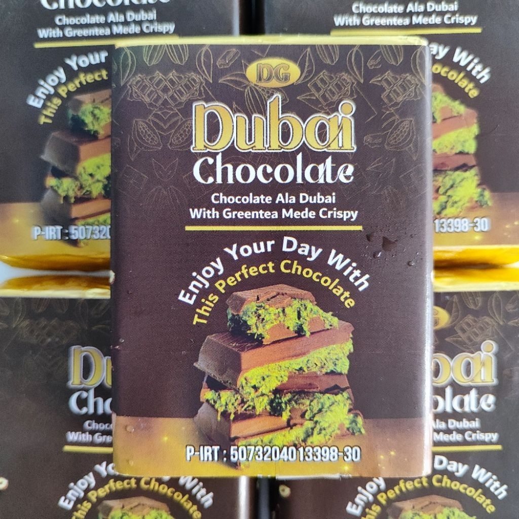 

Coklat Dubai DG Dubai Chocolate Crispy 8Og