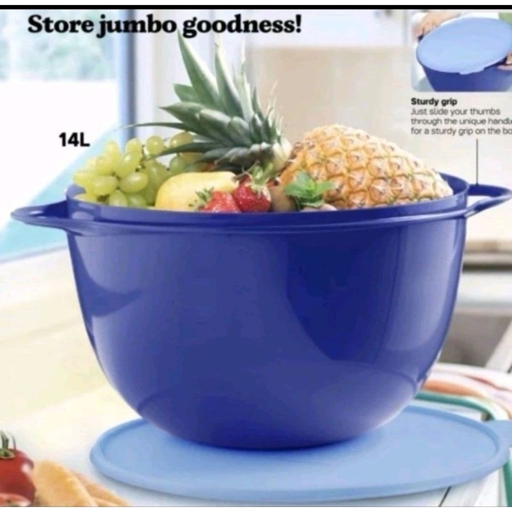 Baskom JUMBO THAT'S A BOWL 14L ori Tupperware