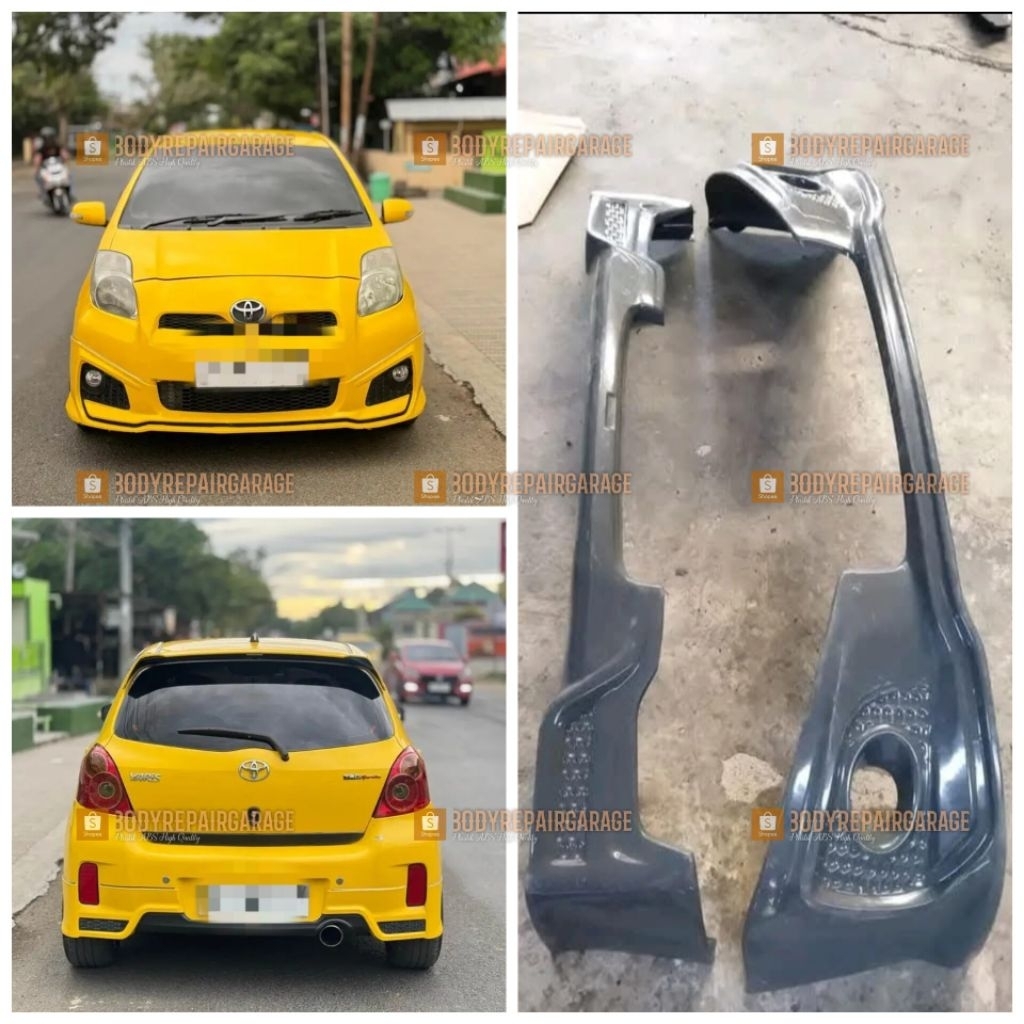 bodykit yaris TRD 2012 | Plastik ABS Non Cat