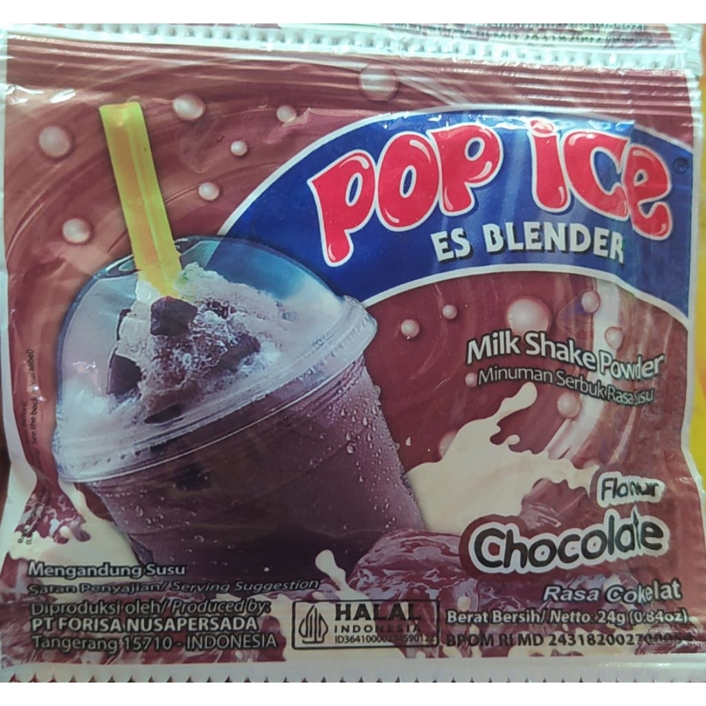 

Pop Ice Rasa CHOCOLATE/ Es blender