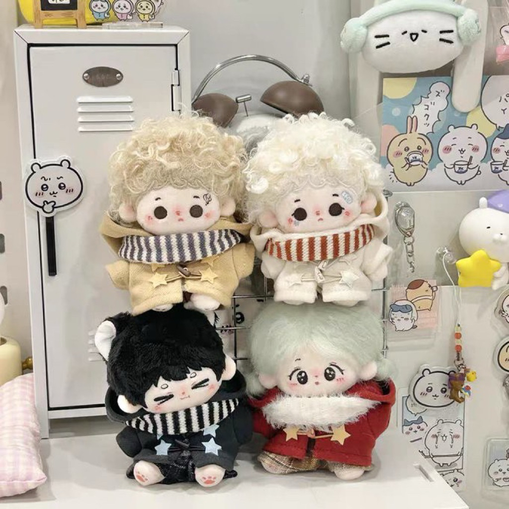 [READY 🇮🇩 WINTER COAT] Doll Clothes 10cm Baju Boneka Kapas Kpop Anime Genshin Love