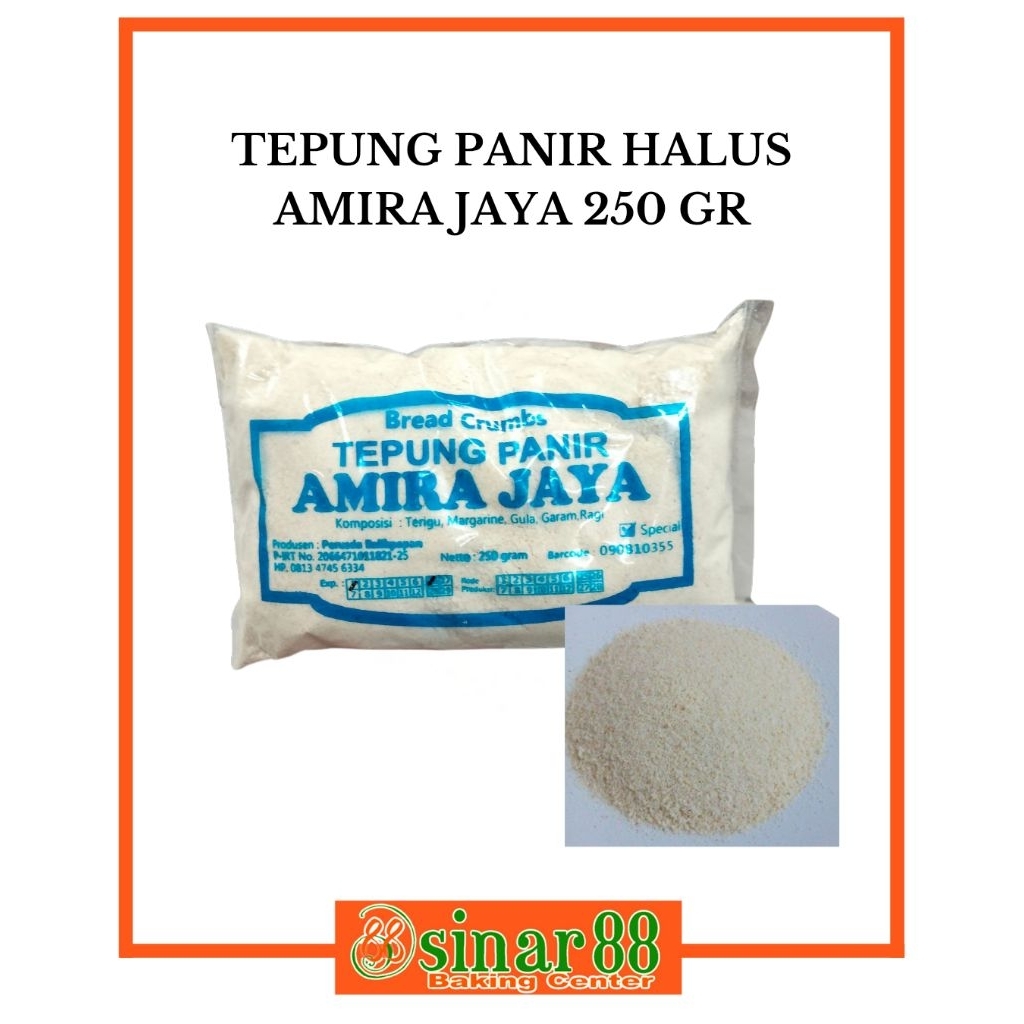 

TEPUNG PANIR HALUS (BIRU)AMIRA JAYA 250GR