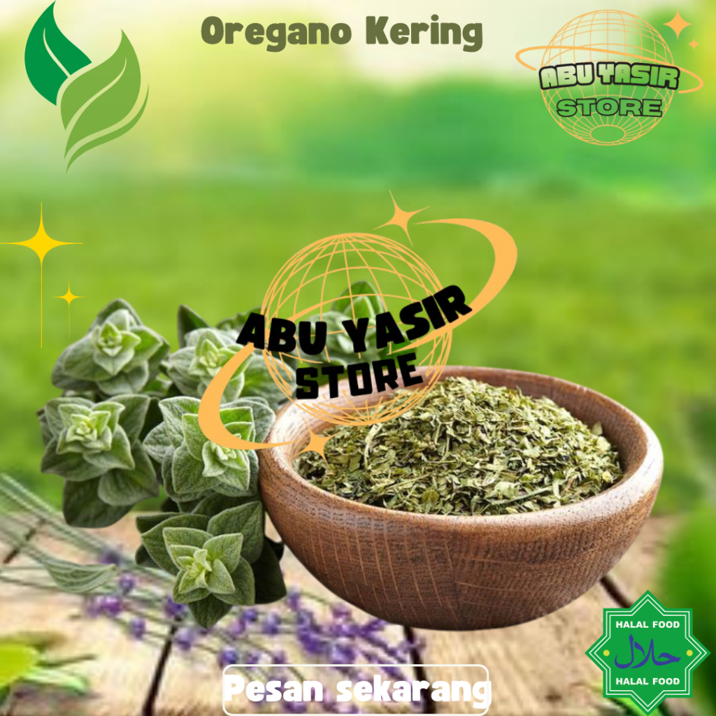

Daun Oregano Kering 250 Gram - Abu Yasir Store