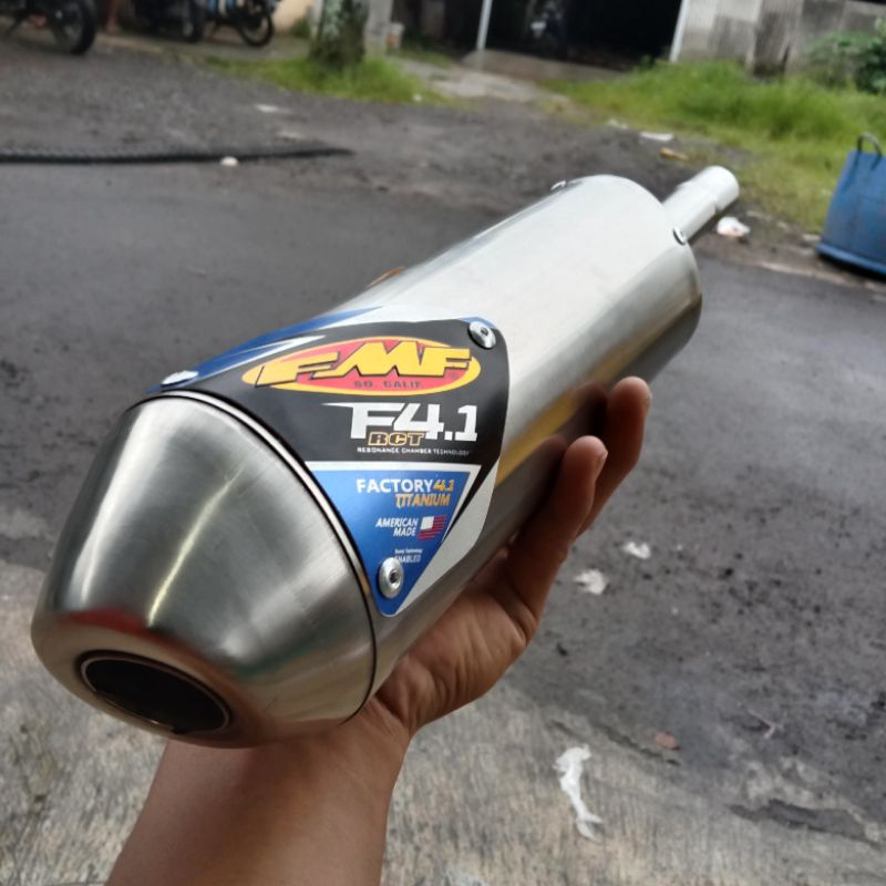 Knalpot Udang Trail Stenlis Ninja Fiz-R RGR Rx-King Murah