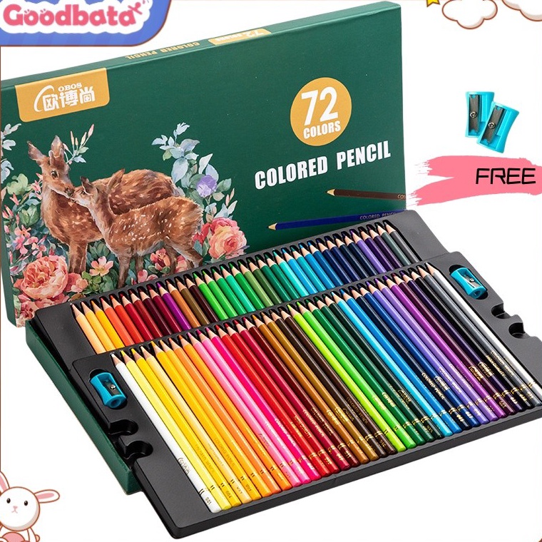 

Goodbata 487212 Warna High Grade Oil Pencil Color Pensil Warna Minyak KODE F4B7