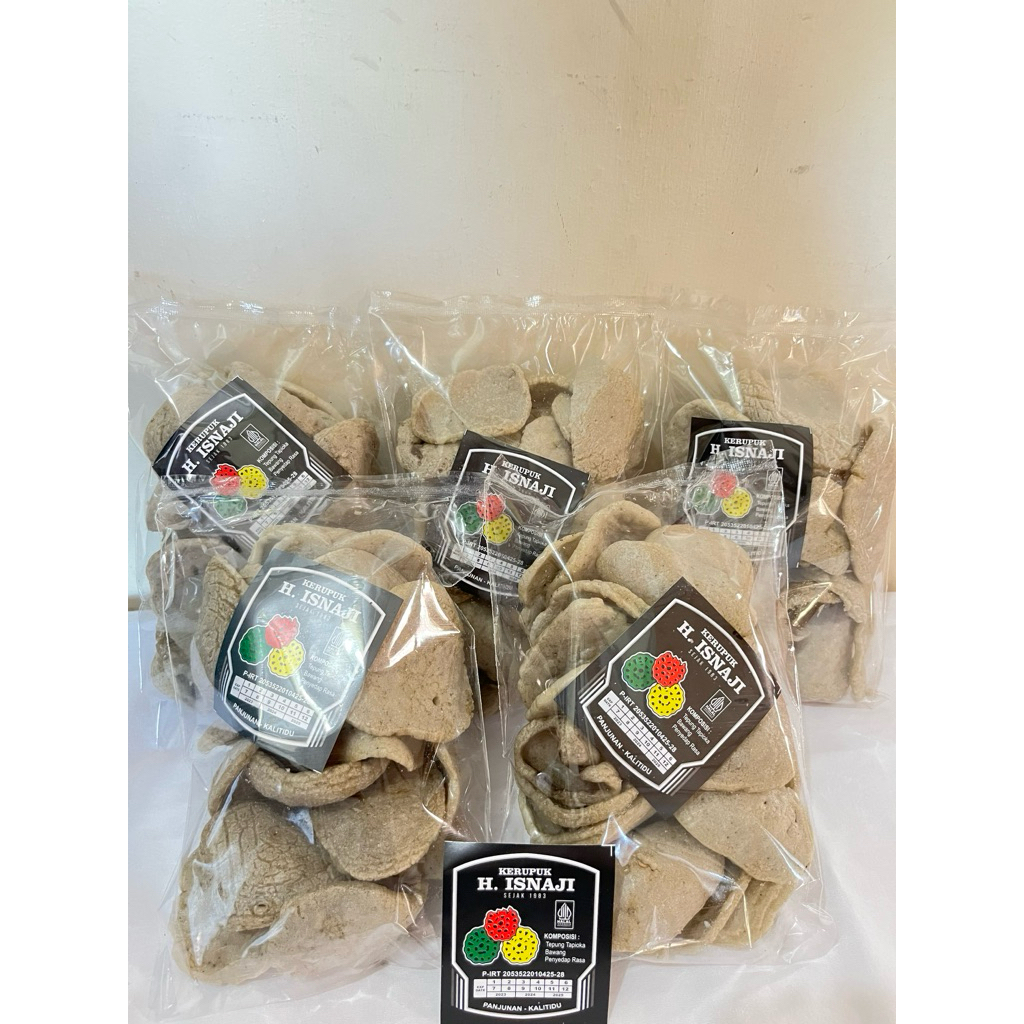 

kerupuk jengkol H.isnaji 1pcs (isi 10)