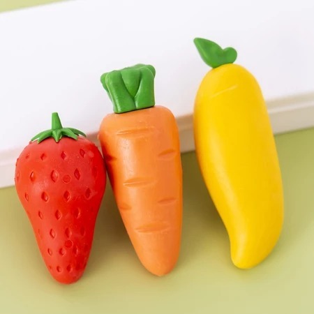 

OLEO Penghapus Pensil Karakter Buah Buahan Lucu Dan Imut