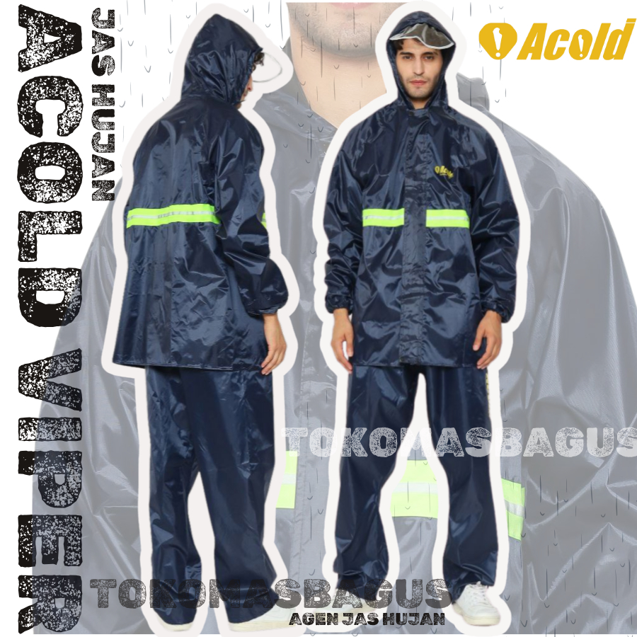 Jas Hujan Premium Acold Rainman Viper - Jas Ujan Unisex Raincoat Dewasa