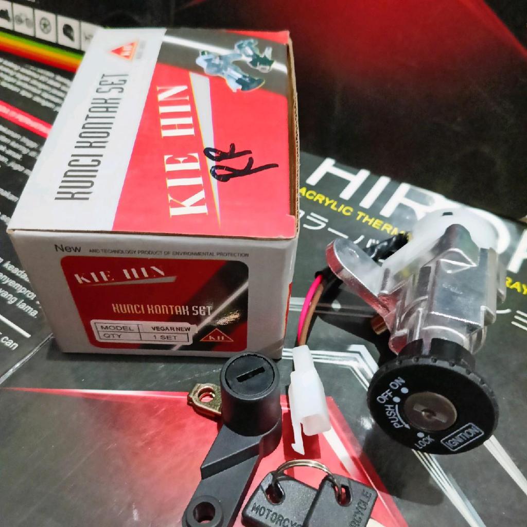 KUNCI KONTAK ASSY VEGA R NEW PLUS KUNCI JOK KONTAK MOTOR SET VEGA R NEW KONTAK VEGA R NEW SET KUNCI 