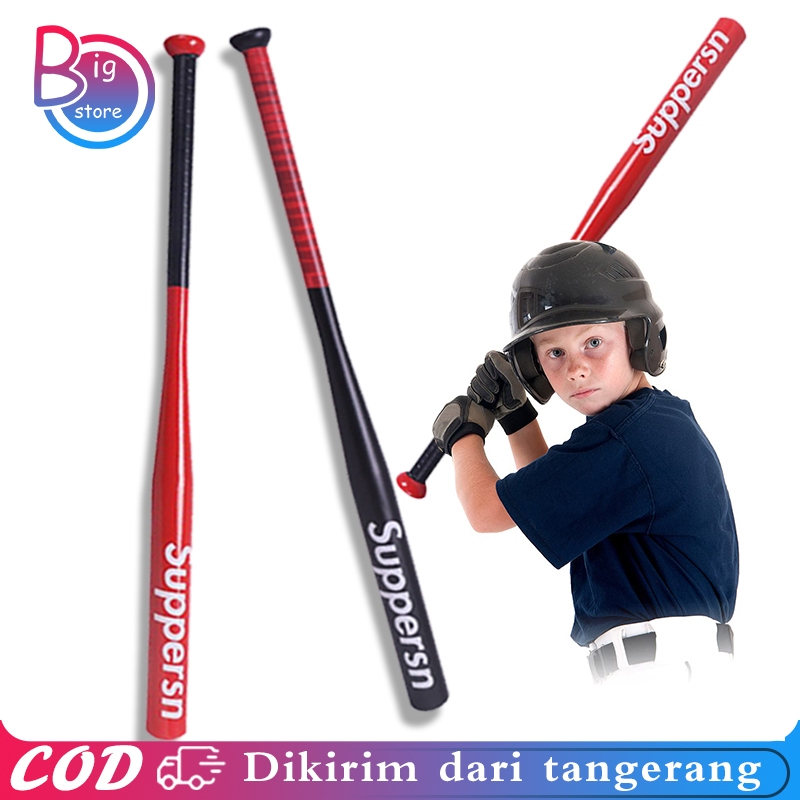 Tongkat Besi Baseball Baseball Bat Stick Baseball Tongkat Bisbol Besi Stik Baseball Besi Tas Gratis 