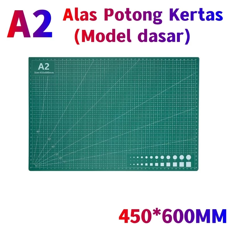 

Alas Potong Kertas / Cutting Mat Pvc Board A2 450x600mm