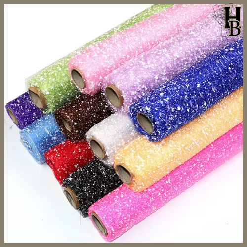 

1ROLL Kain Tile Salju Snow Tile Cellophane Kertas Pembungkus Buket Wrapping Flower Jaring Buket SALJU Flower ROLL18