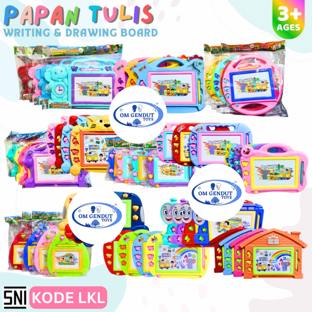 

OG Mainan Drawing Board Papan Tulis Bentuk Kode LKL
