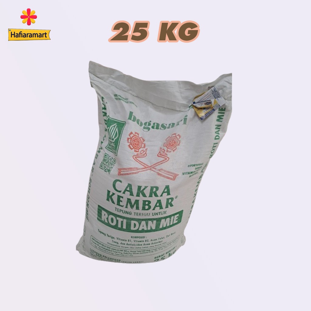 

Tepung Terigu Cakra Kembar 25 Kg