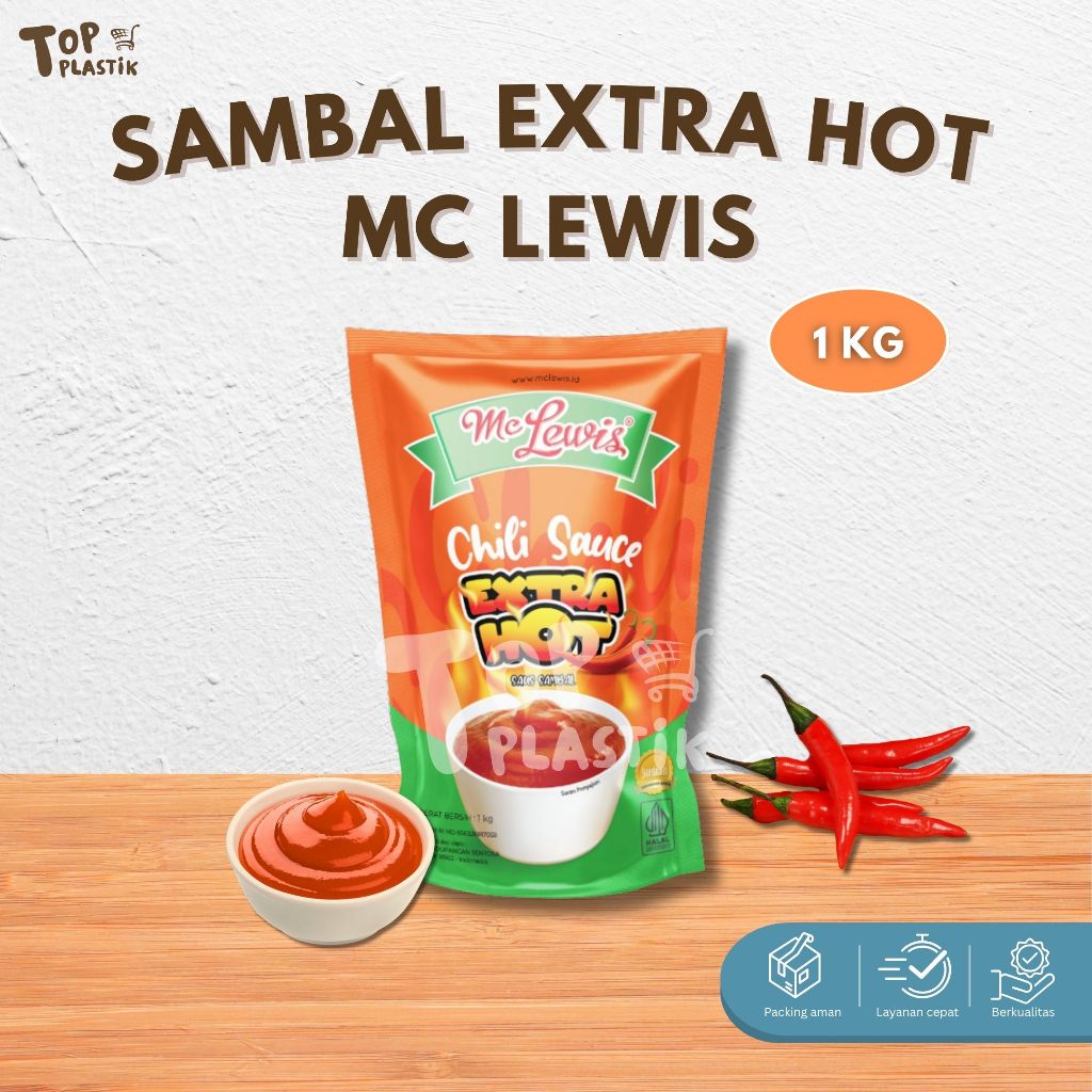

Mc Lewis Extra Hot Chili Sauce 1 kg