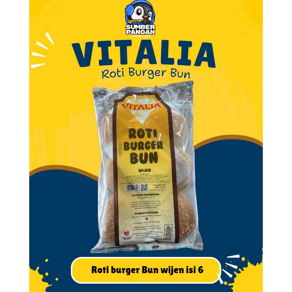 

Vitalia Roti burger wijen isi 6